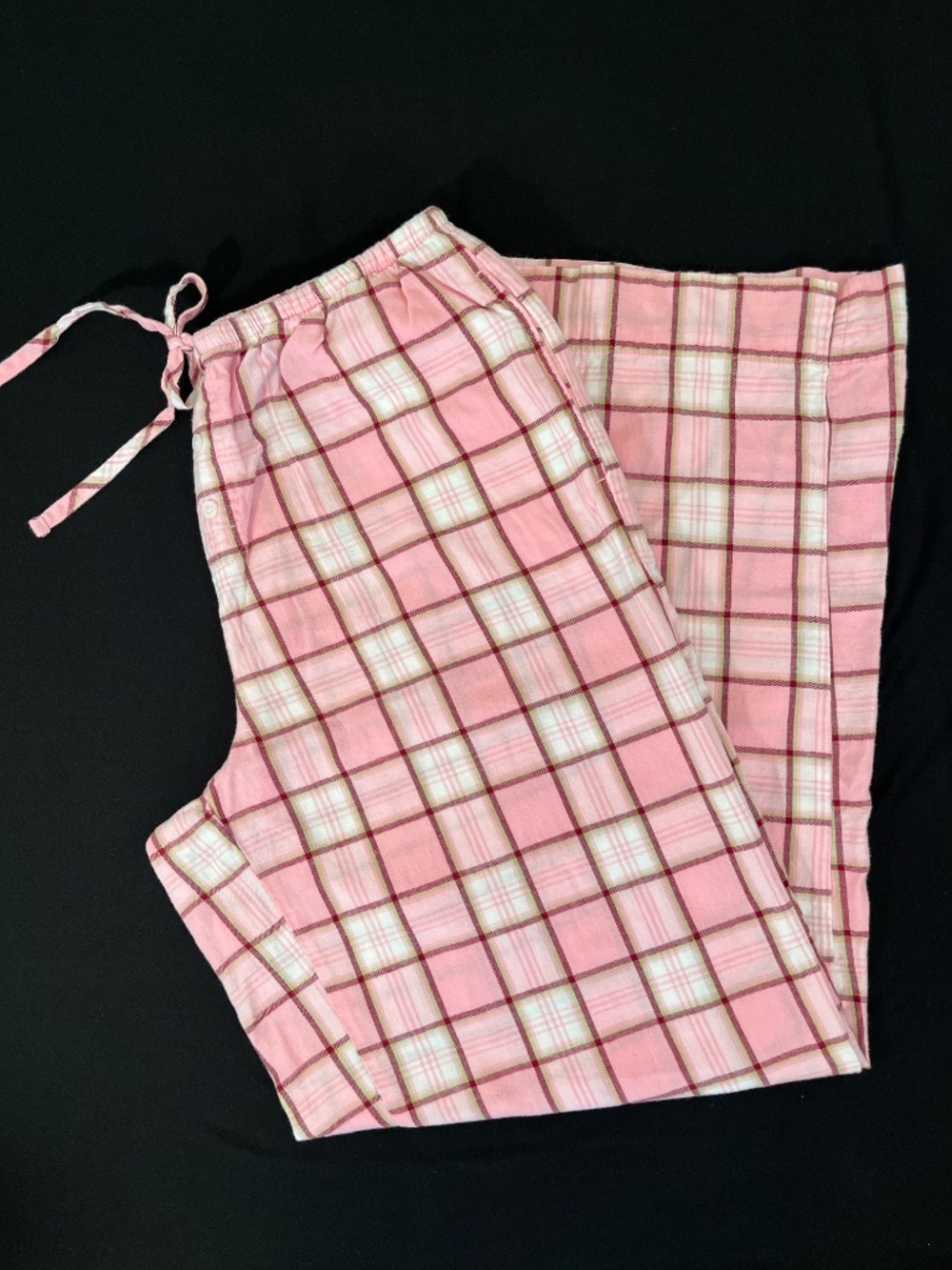 Tullibee & Wild Fable "P.J. Set of sweatshirt in ditsy, cozy check flannel pants - Picture 12 of 16